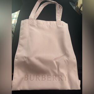 Brand new BURBERRY gwp canvas tote bag large